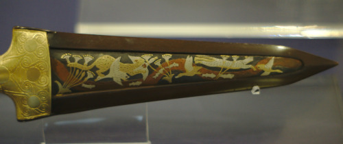 Electrotype reproduction of a Mycenaean dagger * Fitzwilliam museum, CambridgeAttribution: Caecilius