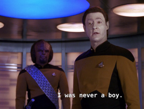 setyourphaserstoslutty: angrywarrior69: dreamts: this might be my absolute favorite tng scene ever j