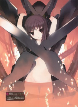 accel world black lotus hima kuroyukihime naked | #233715 | yande.re