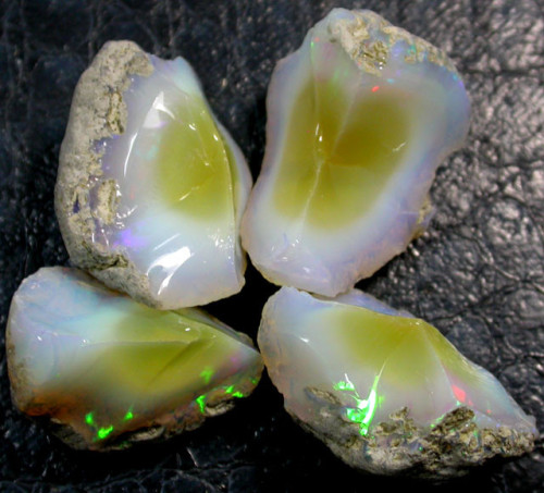opal-porn: Ethiopian opal geode