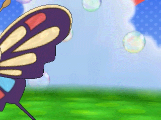 silverjolteon:  Shiny Beautifly - [#267]  Requested by pastafanatic