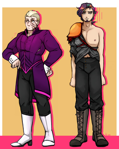 tildae: Outfit swap! Nothing fits!