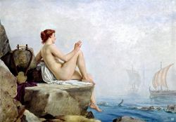 hadrian6:  The Siren. 1888.   Edward Armitage. British 1817-1896. oil/canvas. http://hadrian6.tumblr.com