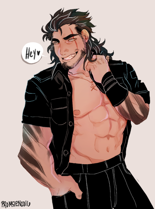 promsien: I dont know a thing about final fantasy but I wanna kno more about Gladiolus….