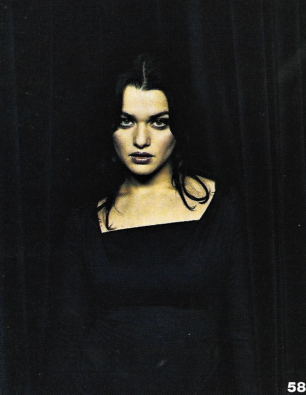 Rachel Weisz photographed by James White for Detour Magazine, November 1997.