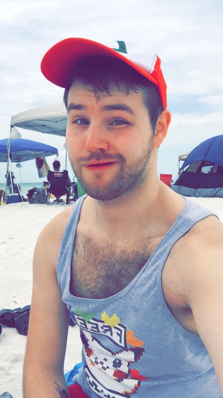 swag-beetles:  I wore my pokemon outfit one last time to the beach a couple of weeks