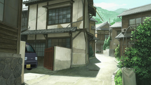 anime-backgrounds:  A Letter to Momo. Directed by Hiroyuki Okiura. Created by Production I.G.
