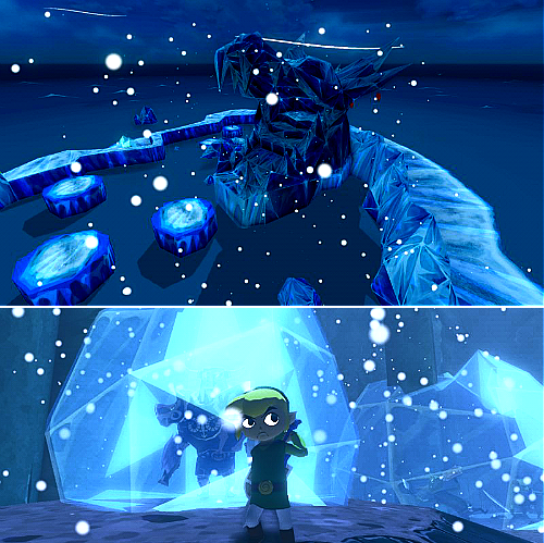 oceansofhyrule:Ice Ring Isle & Fire Mountain