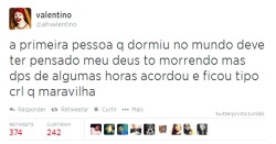 Se não aguenta não se envolve!