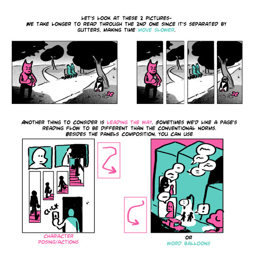 unregisteredcat:Did a small #tutorial for class on “How to Improve Storytelling in Panel Layou