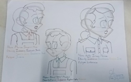 Characters With Indonesian Heritage