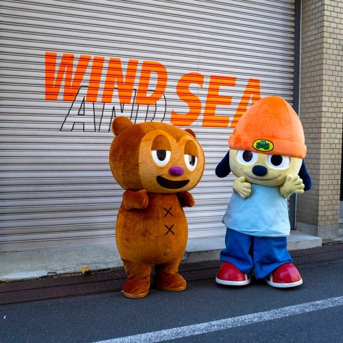  WIND AND SEA x PaRappa the Rapper jackets
