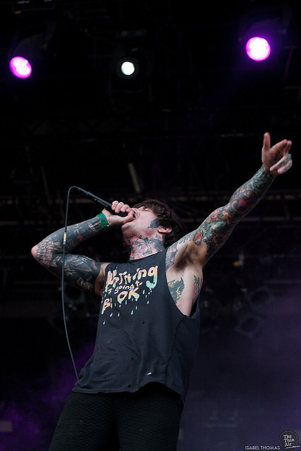 mitch-luckers-dimples:  Bring Me The Horizon by The Thin Air on Flickr.