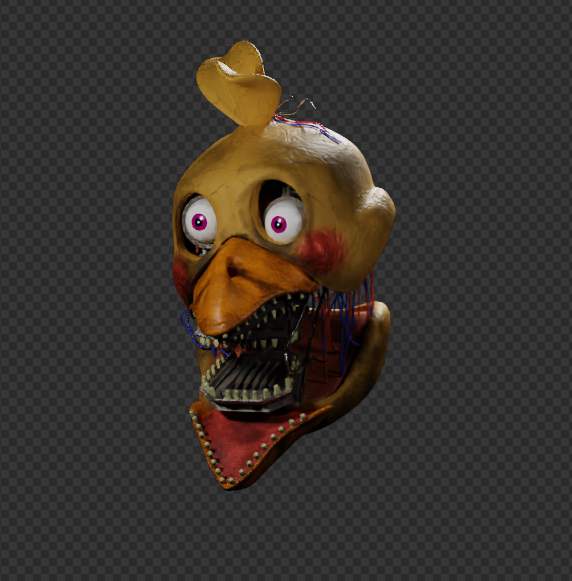 3D file FNAF / Five Nights at Freddy's Withered Chica Files For