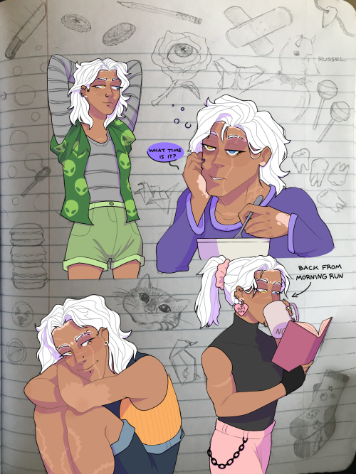 Some Sillie Doodles Of A Character I Finally Got Around To Putting Down On Paper With Their New Design