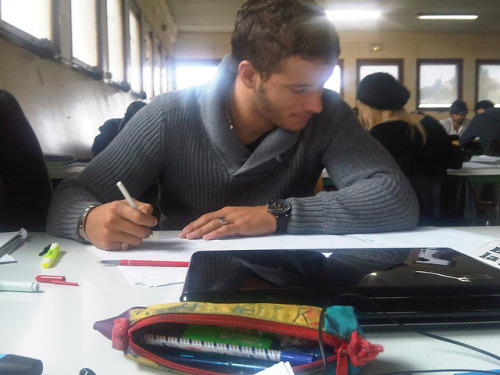 iantoclarkharkness:  Library Guy 3 on Flickr. 