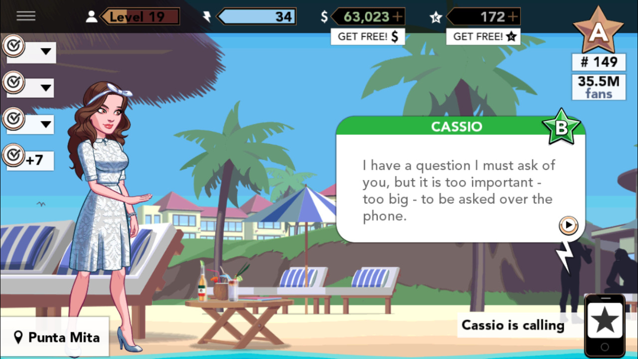 Can you date cassio kim kardashian game