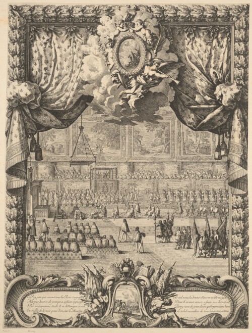 marquise-de-montespan-blog: On June 7th, 1654, Louis XIV was crowned in the traditional manner at th