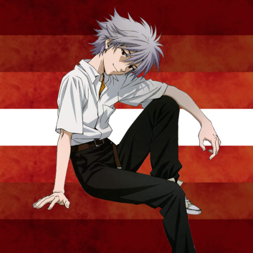 yourfaveisgoingtosuperhell:Kaworu Nagisa from Neon Genesis Evangelion is going to super hell for gay