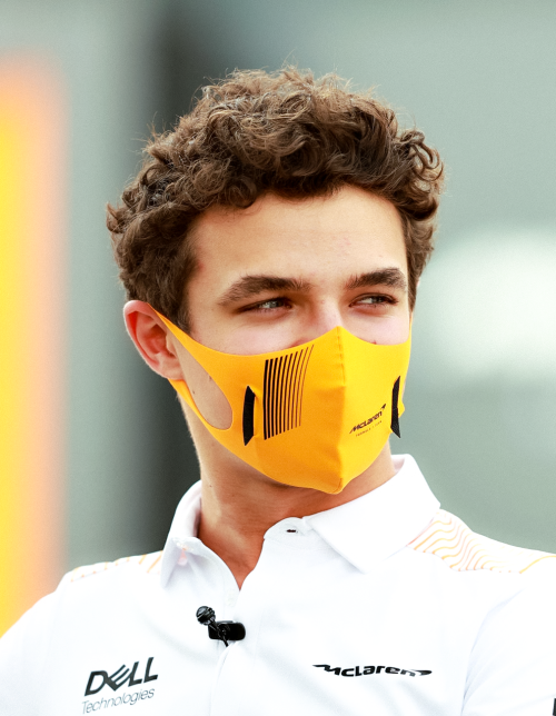 pitcrew: LANDO NORRIS ⟿ looks on in the Paddock during previews ahead of Formula 1 Testing