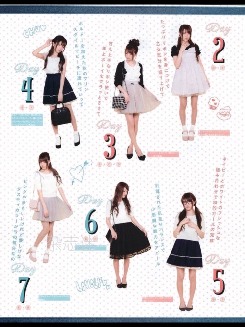 gyaru-coordinates: Brand: Ank Rouge Items and coordinates spread