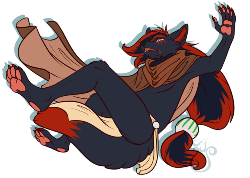 Flat commission for Frettchen on twitter!This image is only to be used by the client! If you want on
