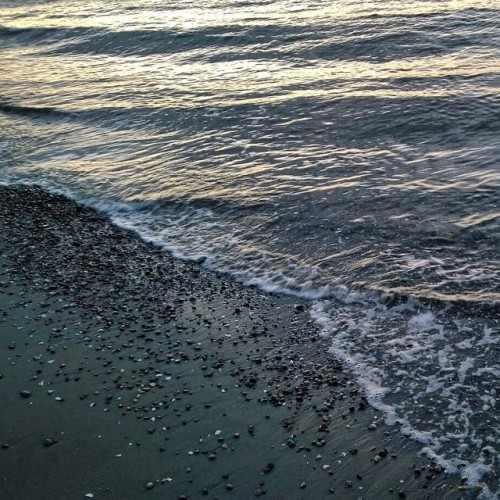 Shore waves #alki beach #westseattle #moreseattle