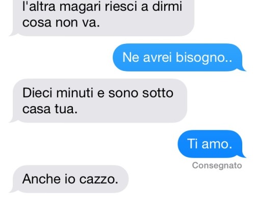 storiedistrattedaveleninfetti:  cuoriscrepolati:  innamoratadiunosbagliato:  27settembre:  Quanto siete belli  Mado’, io no? ..  Ok abbiamo capito che questo tipo dimessaggio sono a me non arriva  ….  Quanto vorrei una persona cosi! 