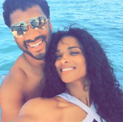 yin-meets-yang:  mediumbighead:  love is so beautiful ❤️  Congrats Ciara &amp; Russell.  They are SO precious