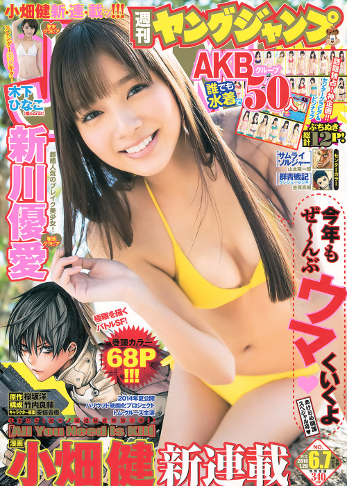 z3144228ii:ヤングジャンプ 2014 No.06-07 (新川優愛)