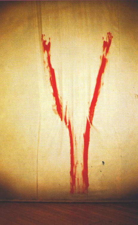 phytos:  Ana Mendieta - Body Tracks, 1974