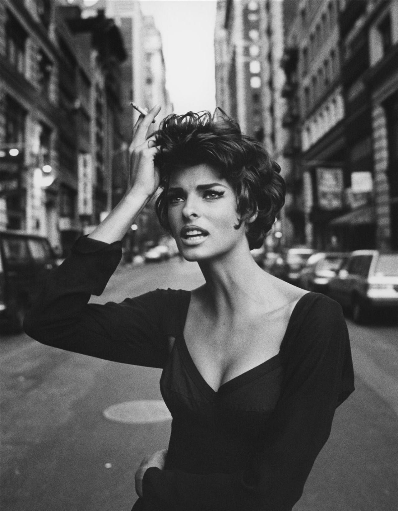 larastonesbitch:  Linda Evangelista by Steven Meisel for Vogue Italia, June 1990