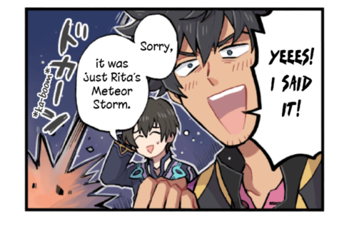 tales-of-asteria: As-yon! The Tales of Asteria 4koma#045: Shooting Star Artist: Kirai Yuu Translatio