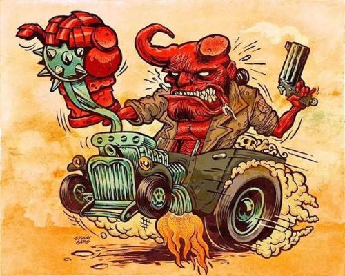 Pin Ups, Rat Rods and Hot Rodz