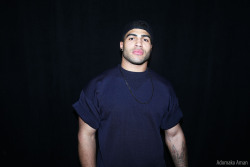 savvyifyanasty:  adomakoaman:   Mychal Kendricks at @pyermoss fall/winter 2014 presentation   &gt; husband. 