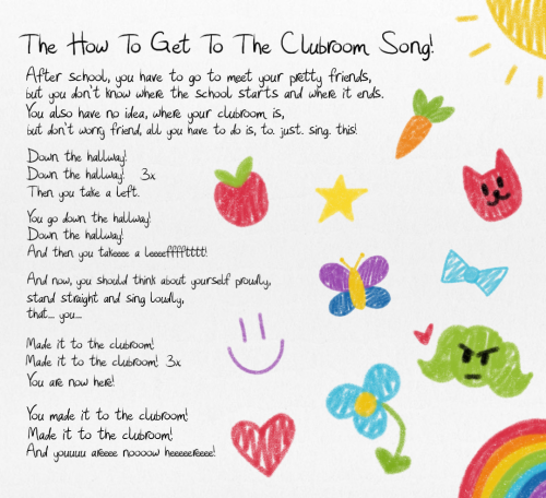I Wrote A Whole Song For The DDCC Au Half A Year Ago And Now I'm Gonna Go Into A Rant Explaining The