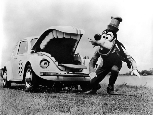 Herbie and Goofy&hellip; Yeah, I have no idea either&hellip; Maybe a production still from the long 