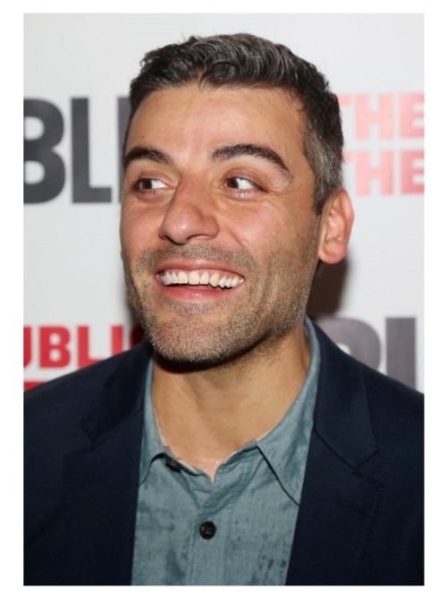 Oscar Isaac at the opening night of ‘Hamlet’ at the Public Theater in NYC