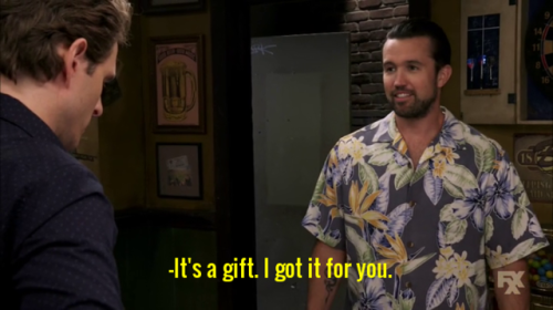 remanedur: jhasablogagain:Source: It’s Always Sunny in Philadelphia, Season 12, Episode 8