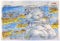 pussy-dust:  bowlsforbabers:   ghibli-collector: Hayao Miyazaki’s Layouts Drawn To Life - Howl’s Moving Castle (2004)  