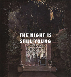 nawafd24:  flyartproductions:  So are we.Fireworks in the park (1907), Konstantin Somov / The Night Is Still Young, Nicki Minaj  ♕