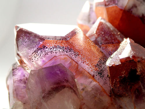 bijoux-et-mineraux:  Red Phantom Quartz - Orange River District, Namibia 