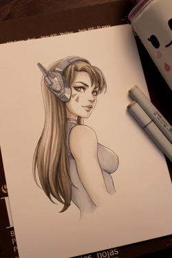 dandon-fuga: D.Va ♥ ~~~ Patreon https://gumroad.com/dandonfuga