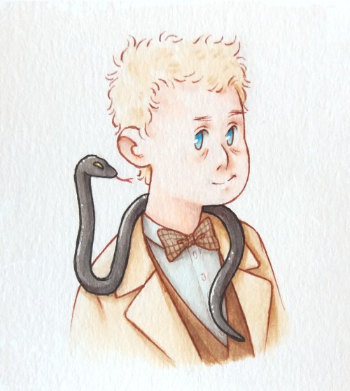 Drew More Good Omens Fanart