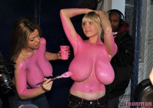 Trust me, wear this special paint on your tits all day and you&rsquo;ll feel