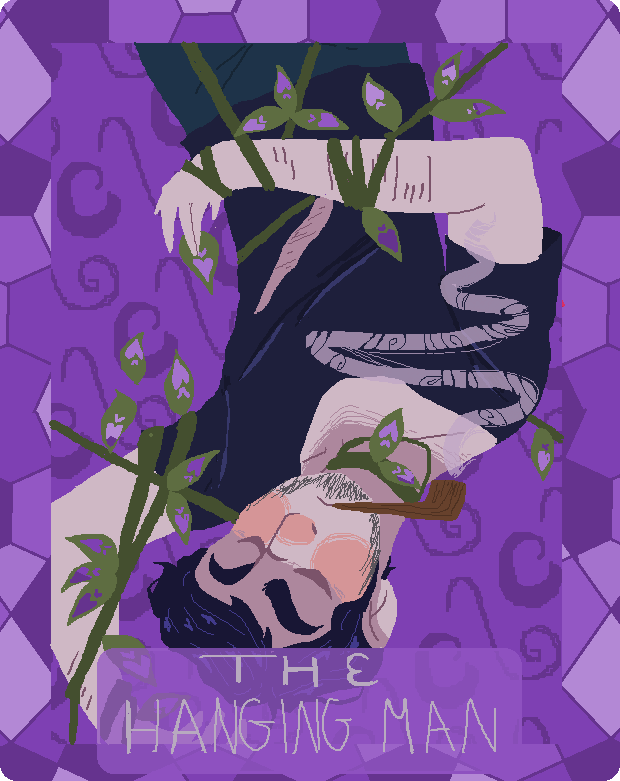 dr-paint:  THE SUN, THE LOVERS, THE FOOL AND THE HANGING MAN.This was requested by