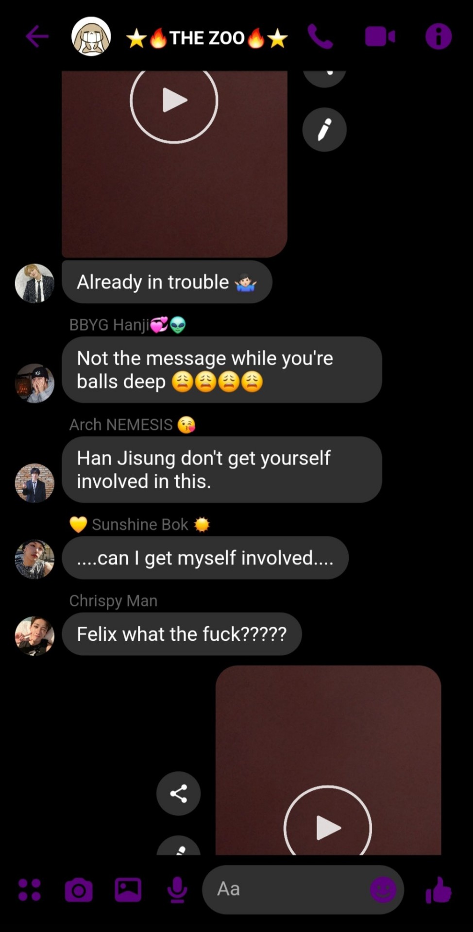 OT8 Stray Kids + Bestie Reader Horny Texts