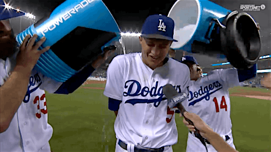 gfbaseball:  “It was very cold, you were very hot tonight Corey.”