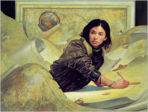 artsytoad:Donato Giancola, Cartographer 