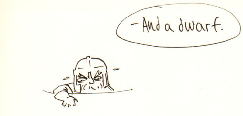lauren-draws-things:DORF BAD. HALDIR SAY NO DORF ALLOWED.